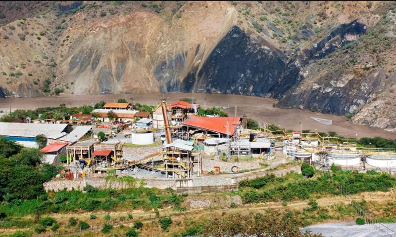 La mina La Poderosa ha sido atacada en varias ocasiones este último año / Foto: cortesía Minería enLinea