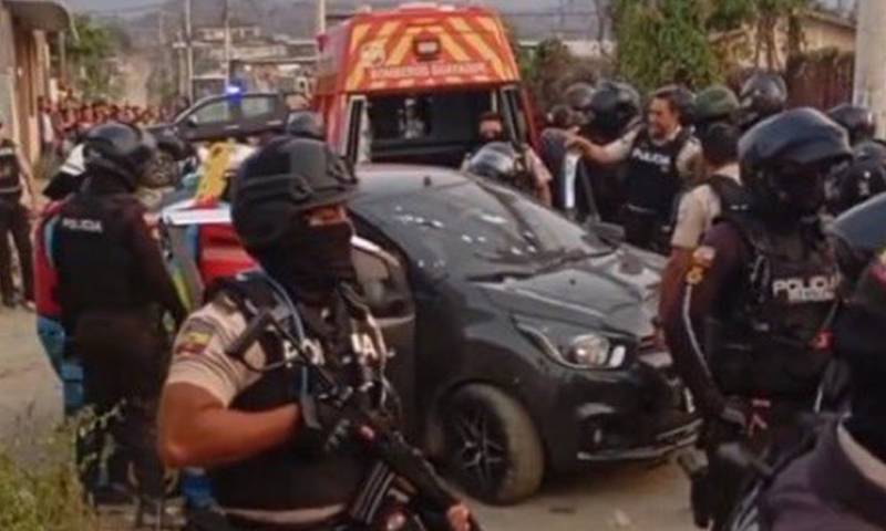 Las Fuerzas Armadas iniciaron la persecución y respondieron al ataque armado / Foto: cortesía