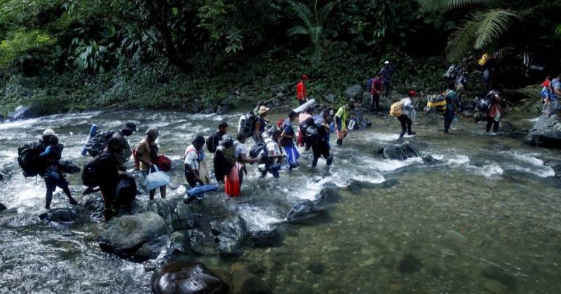 En enero de este año entraron por el Darién 2.158 migrantes / Foto: EFE