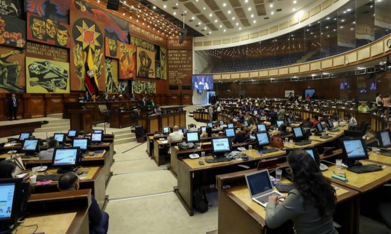 El Correísmo y Construye son las principales fuerzas en la Asamblea / Foto: cortesía Asamblea Nacional