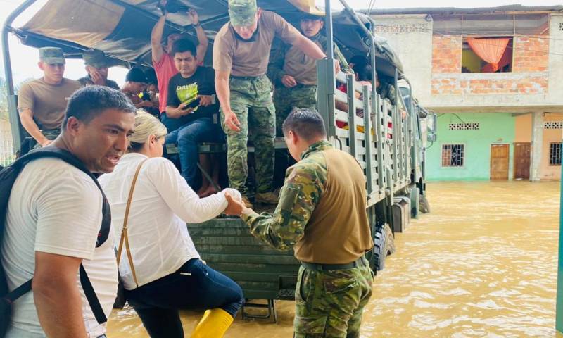 Principales noticias de Ecuador hoy - 5 de marzo de 2024 / Foto: cortesía Ejército 