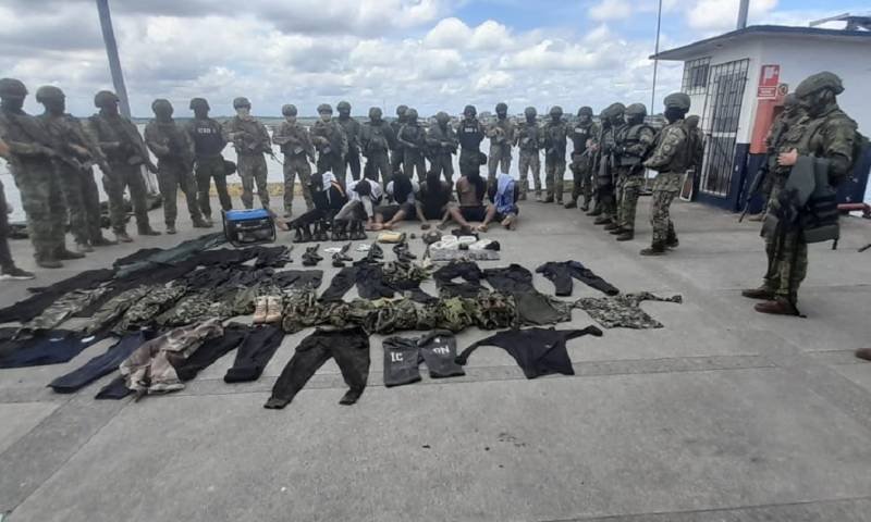 Las detenciones se realizaron durante una operación militar donde localizaron una base presuntamente utilizada por este grupo / Foto: cortesía FF.AA.