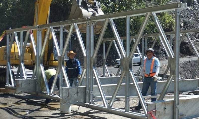 El MTOP anunció las obras que está realizando en las 2 provincias amazónicas/ Foto: cortesía MTOP