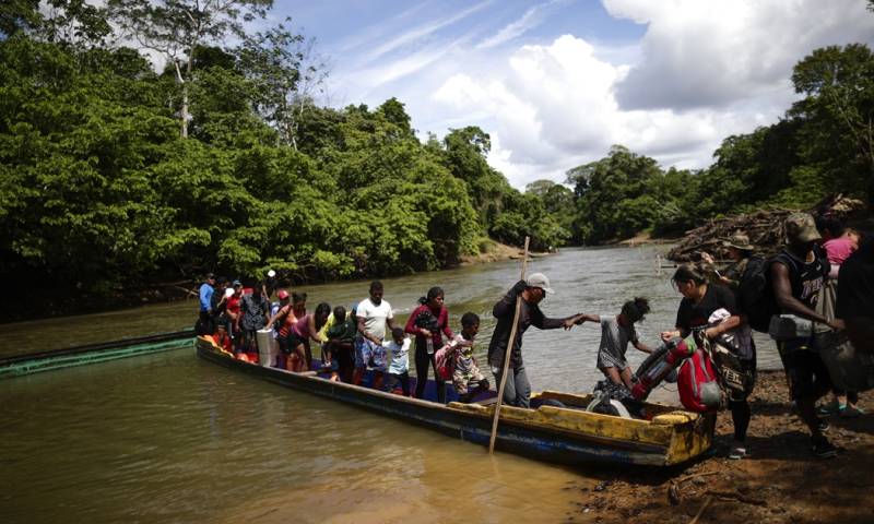 Hasta el pasado 20 de diciembre cruzaron por el Darién 513.782 migrantes. 56.328 son ecuatoriano / Foto: EFE