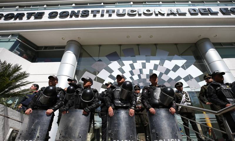 La Corte Constitucional anunció que emitió un dictamen favorable sobre las funciones de las Fuerzas Armadas en la seguridad interna del Estado / Foto:  EFE