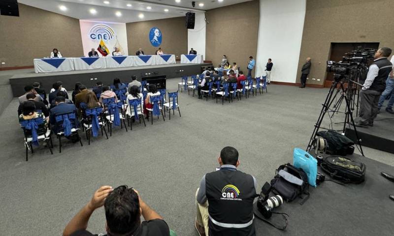 Más de 13,7 millones de ecuatorianos están convocados a las urnas  / Foto: cortesía CNE