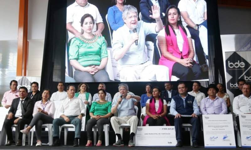 Serán para obras de vialidad, agua potable, alcantarillado y equipamiento urbano/ Foto: cortesía Presidencia