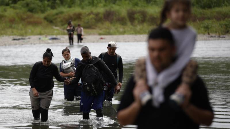 En 2023 la cifra histórica es de más de 520.000 migrantes que llegaron a Panamá tras cruzar la jungla / Foto: EFE