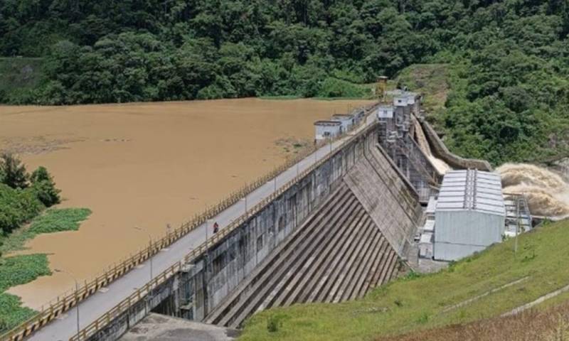 La central hidroeléctrica Manduriacu está ubicada entre las provincias de Pichincha e Imbabura / Foto: cortesía Celec