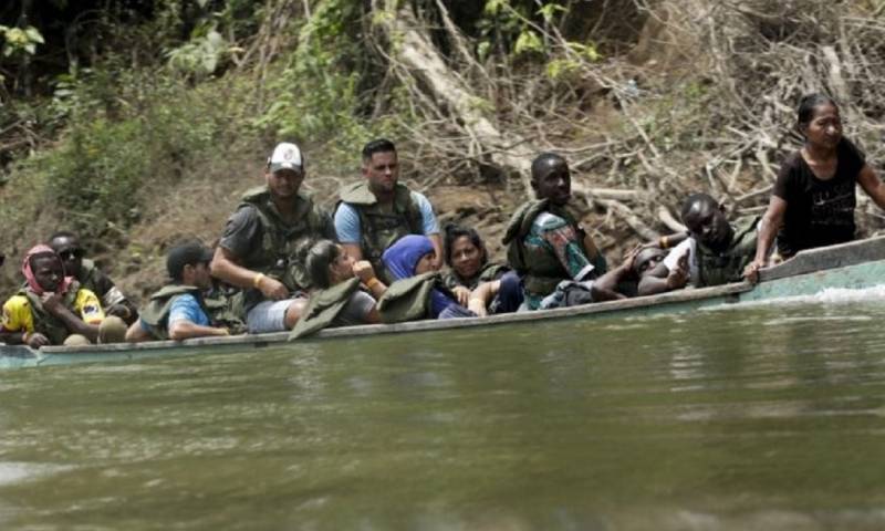 Los migrantes eran de Venezuela, Ecuador, Colombia, China, Bangladesh y Perú / Foto: cortesía