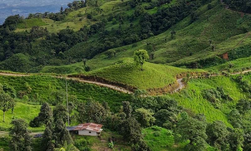 El proyecto Curipamba-El Domo se ubica en el cantón Las Naves, de la provincia de Bolívar / Foto: cortesía Adventus Mining