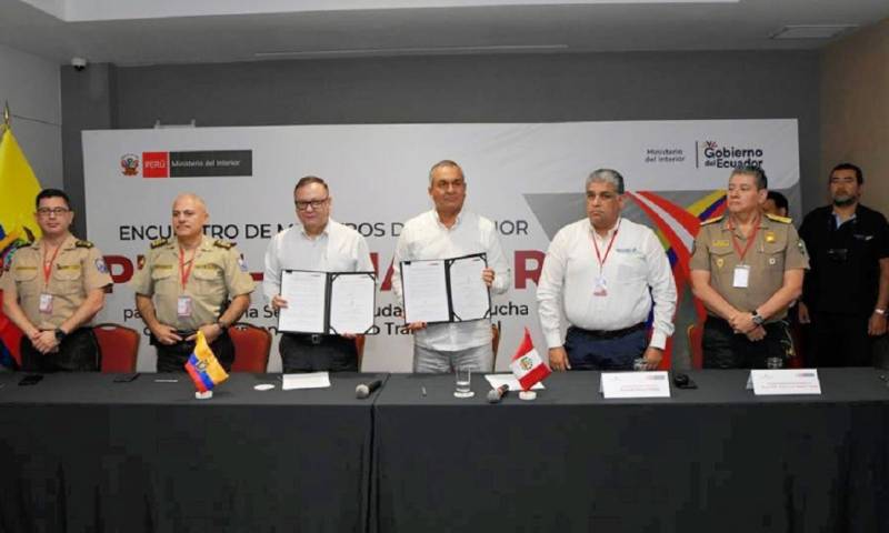 El convenio permitirá fortalecer la seguridad ciudadana, potenciar el control en la zona común de frontera y luchar contra el crimen transnacional / Foto: cortesía Juan Zapata