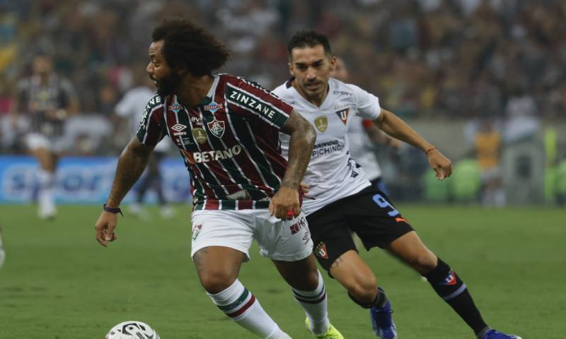 Marcelo, de Fluminense, sumó otro título en su carrera / Foto: EFE