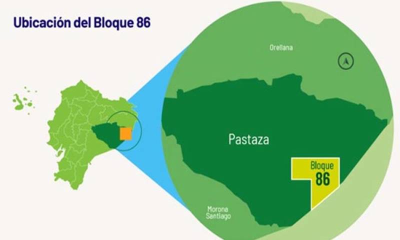 Petroperú y Petrominerales (Colombia) han mostrado interés por el Bloque 86 / Foto: cortesía Petroecuador