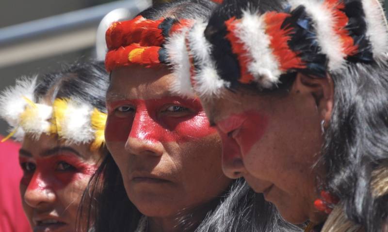 Cahuiya fundó la Asociación Mujeres Waorani de la Amazonía Ecuatoriana / Foto: EFE